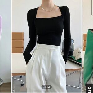 COMMENSE black long sleeve